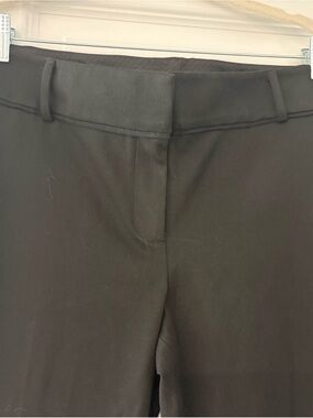 Ann Taylor LOFT Marisa Black Straight-Leg Dress Pants